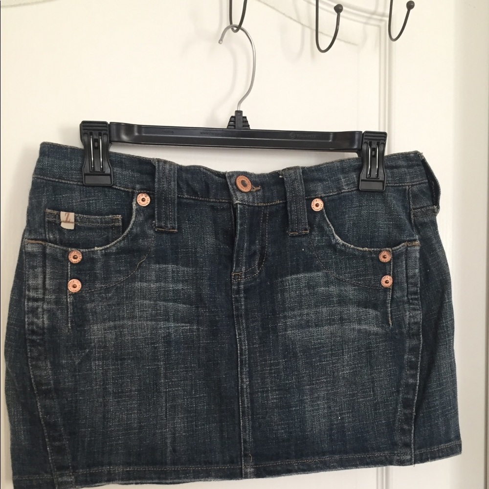 Z Cavaricci jean skirt.